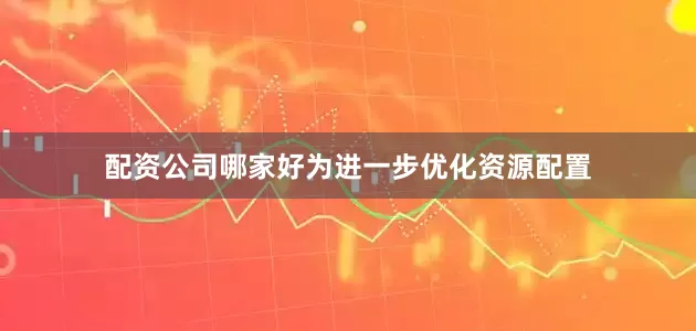 配资公司哪家好为进一步优化资源配置